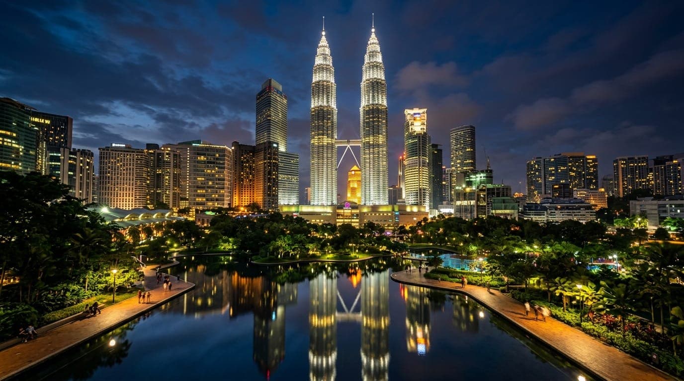 Kuala Lumpur — cinematic view