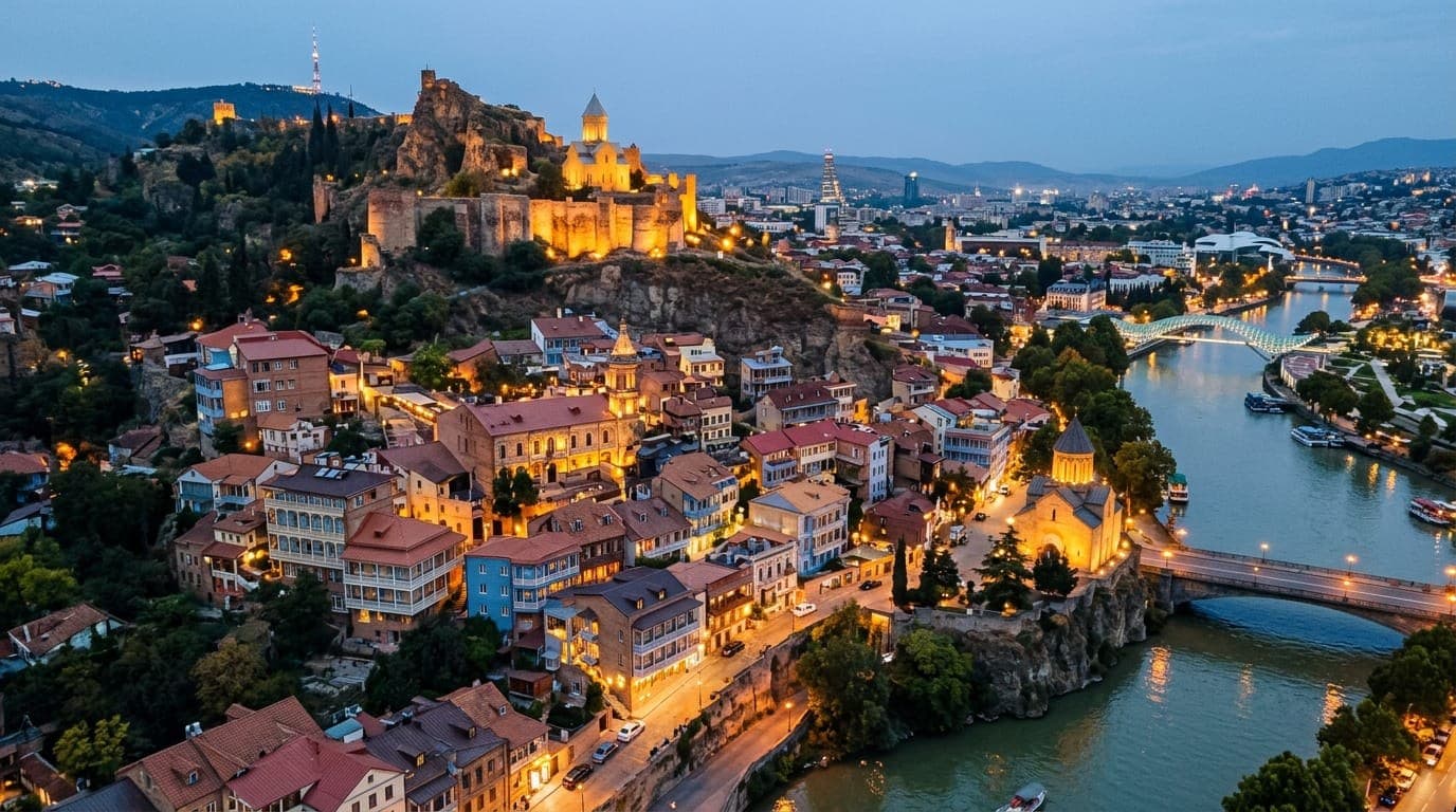 Tbilisi — cinematic view