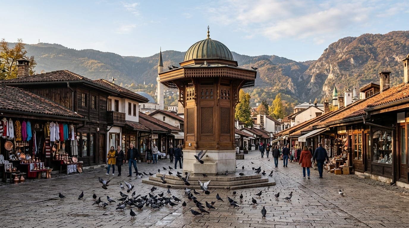 Sarajevo — cinematic view