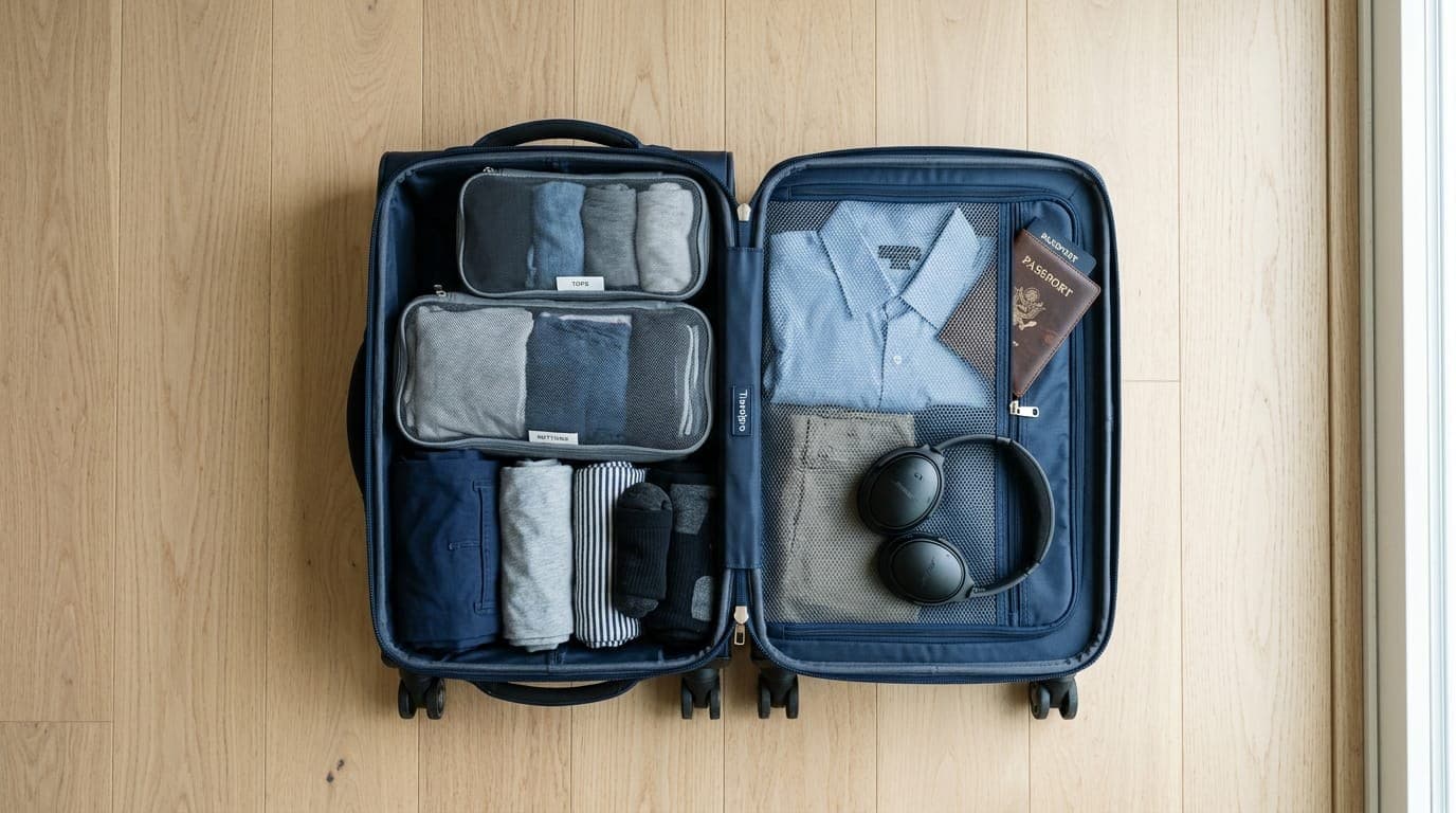 Hand luggage only: a packing list that works